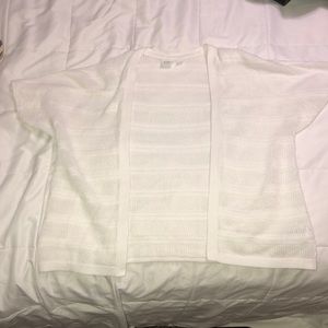 White gap cardigan